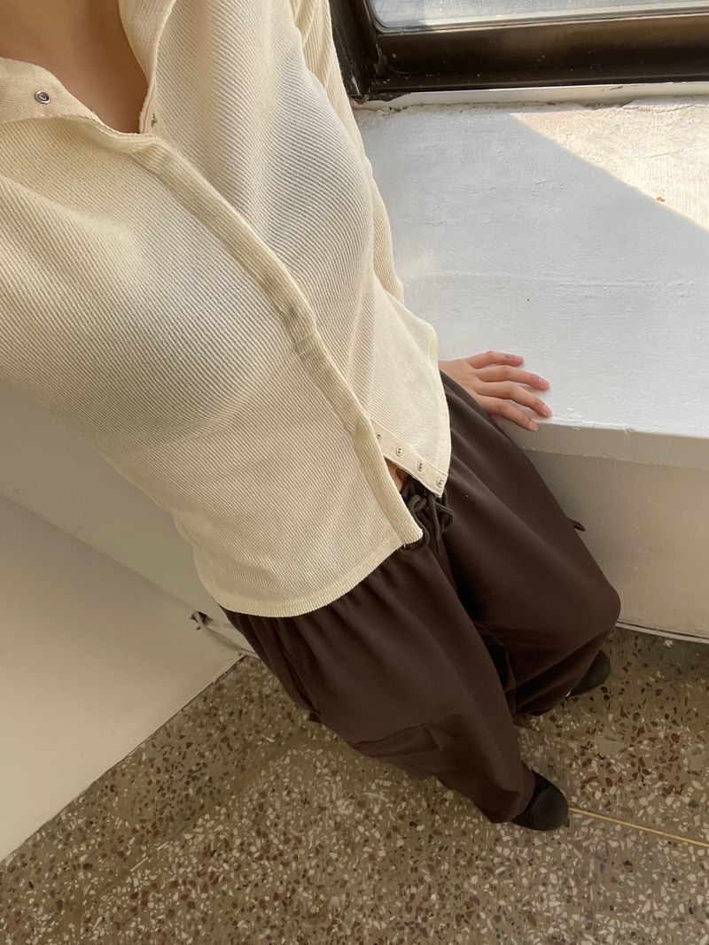 Commode cargo sweat pants 