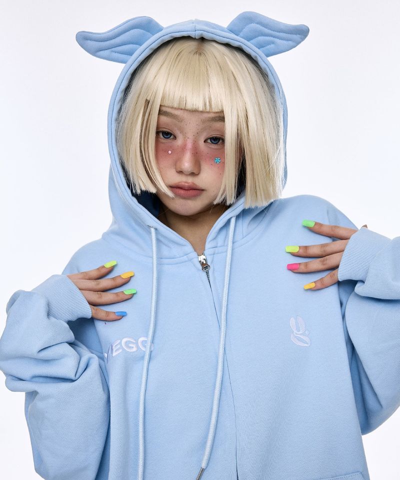 [BASIC] ウィングパンツ Skyblue
