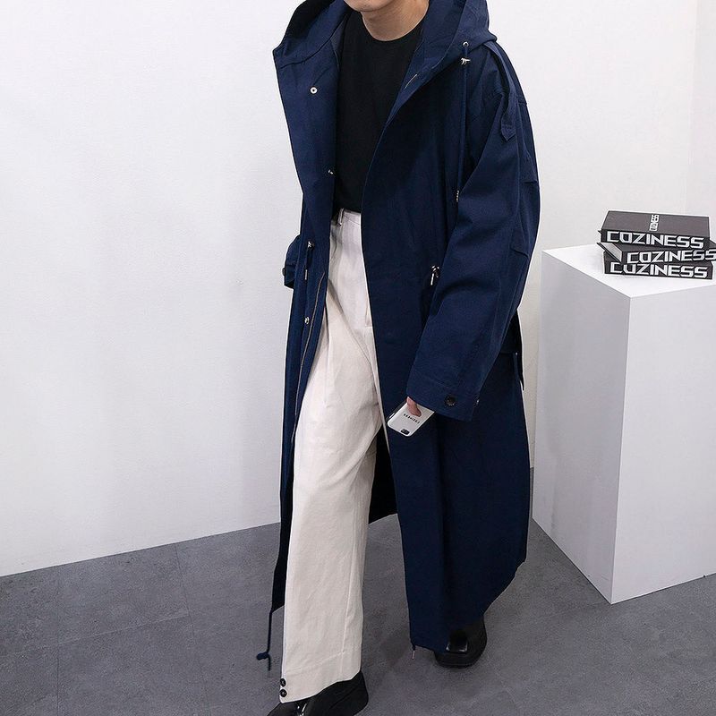 SK Maxi Bomber Jacket Hood Coat (3 colors)