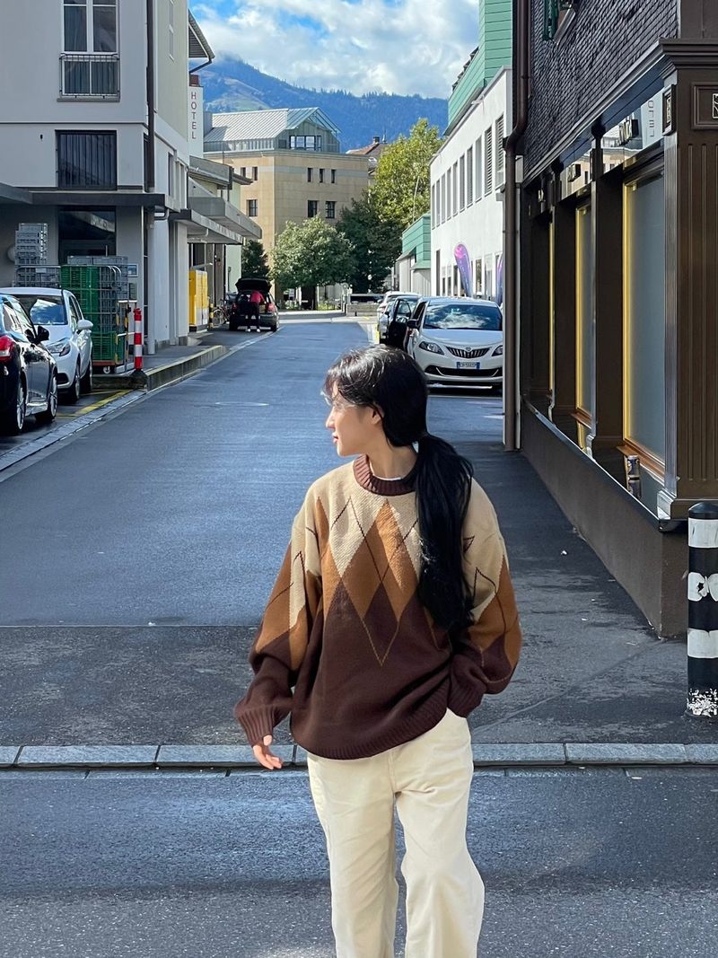 Arco iris（アルコイリス）の「Le Procope pattern knit （Tops）」