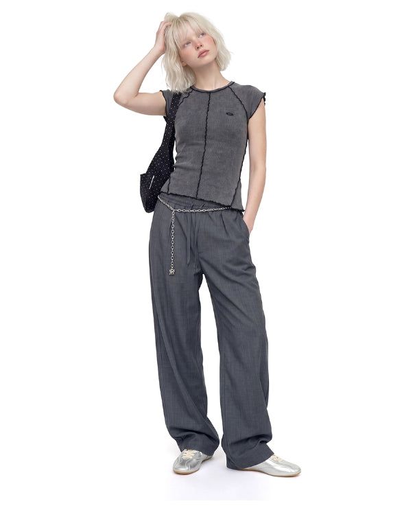 26SS★ Feder Kulnen Band Slacks
