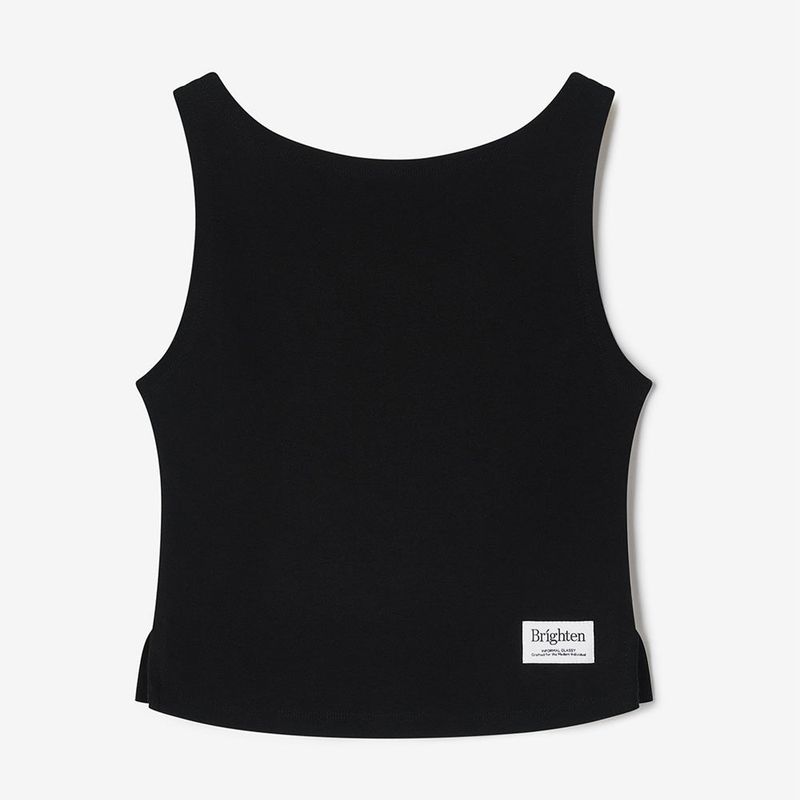 Essential Boat-Neck Black