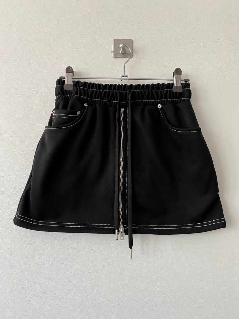 Zipper & Rivet mini skirt