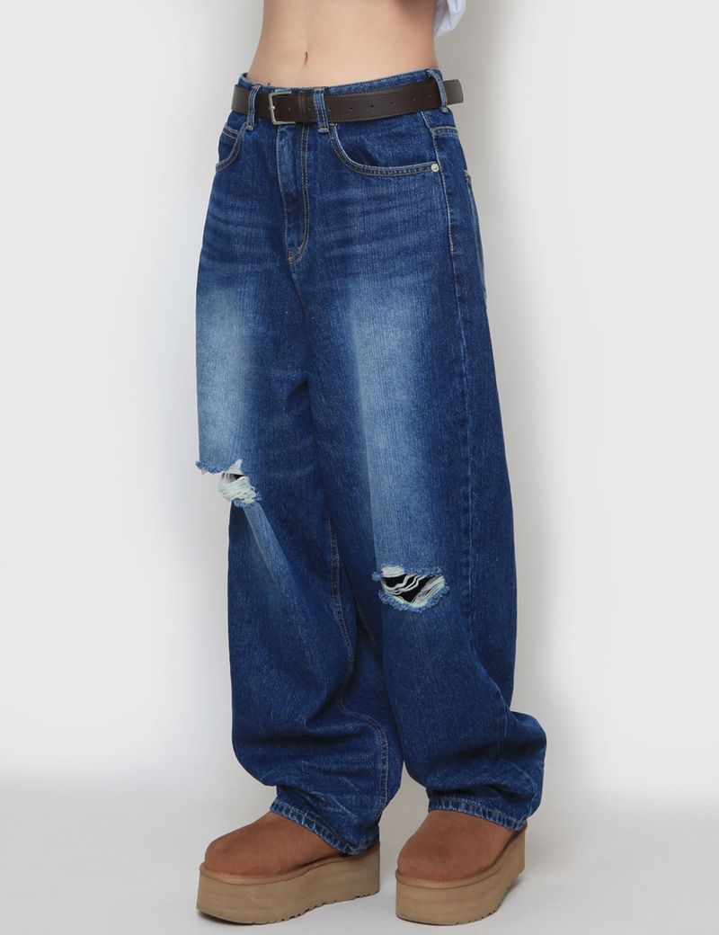 nutellike(ヌテールライク)の「Vintage DM denim pants(Pants)」