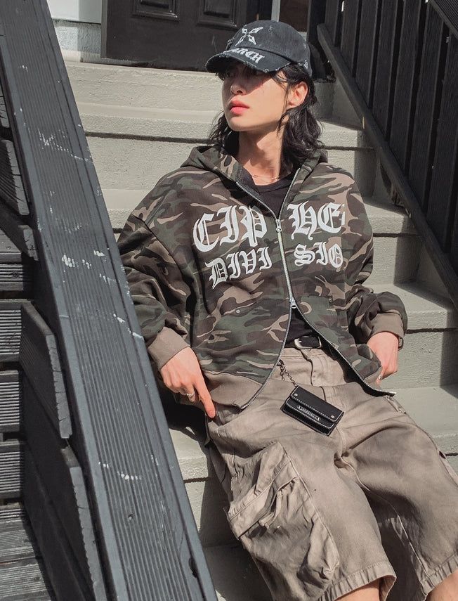 Cypher Camo Hoodie Zip-Up