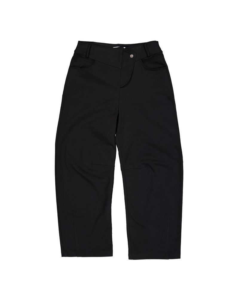 Slant pants [Black]