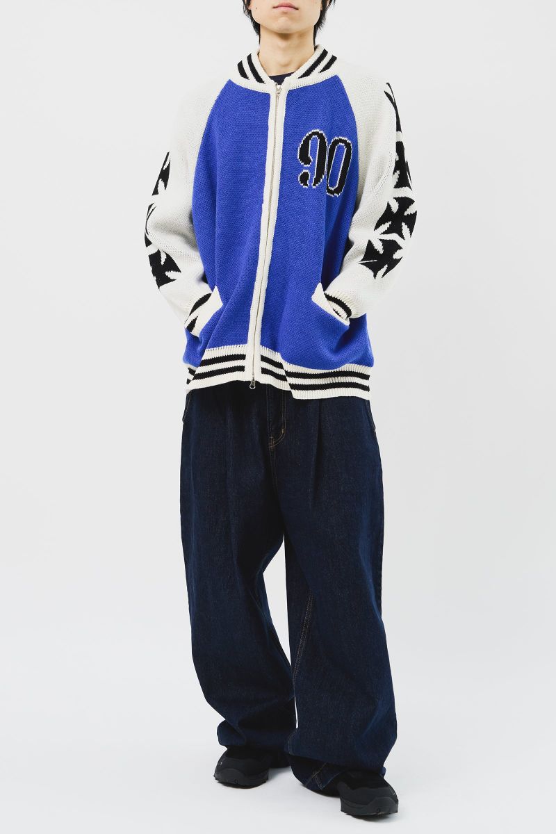Neo Knitted Zip Jacket (2color)