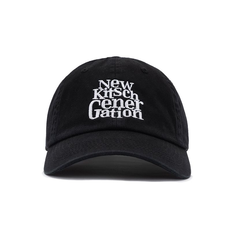 NEWKITSCH(ニューキッチジェネレーション)の「NKG CLASSIC LOGO CAP (BLACK)(Hats)」