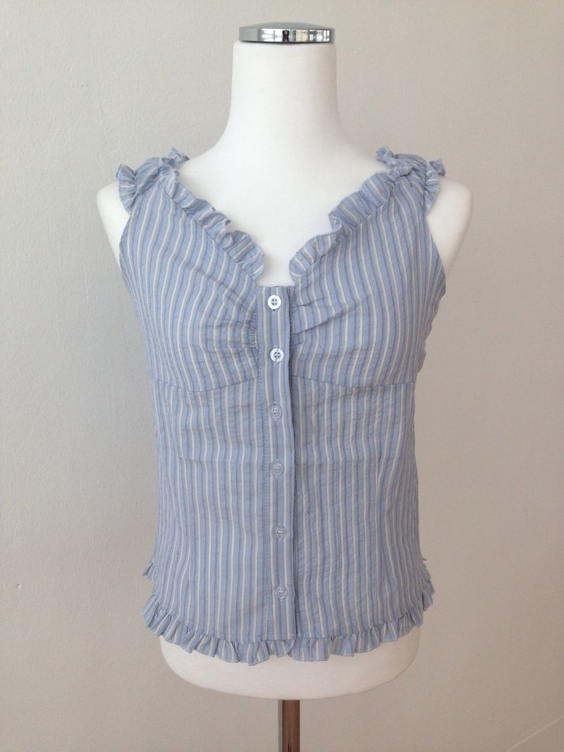 minion sleeveless blouse