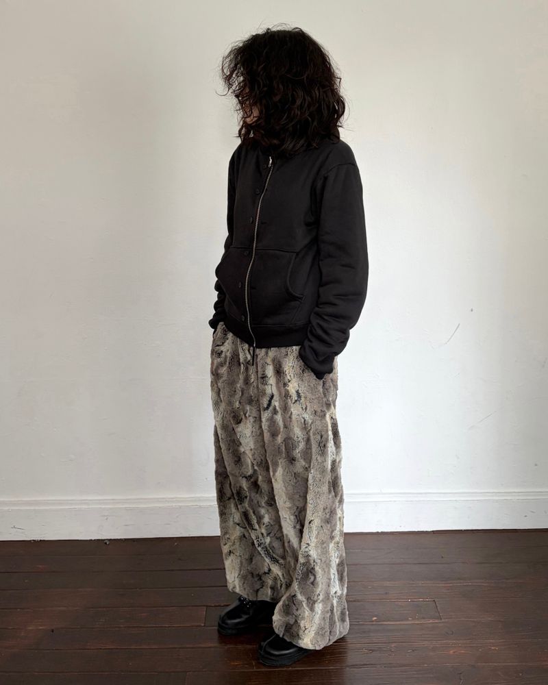 Furry Jogger Pants