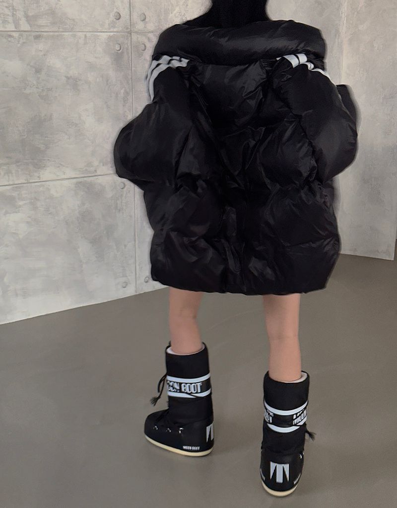 [UNISEX] Track overfit wellon padded jacket