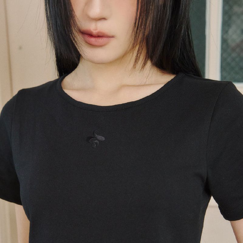 Updraft Slim Fit T-shirts [Black]