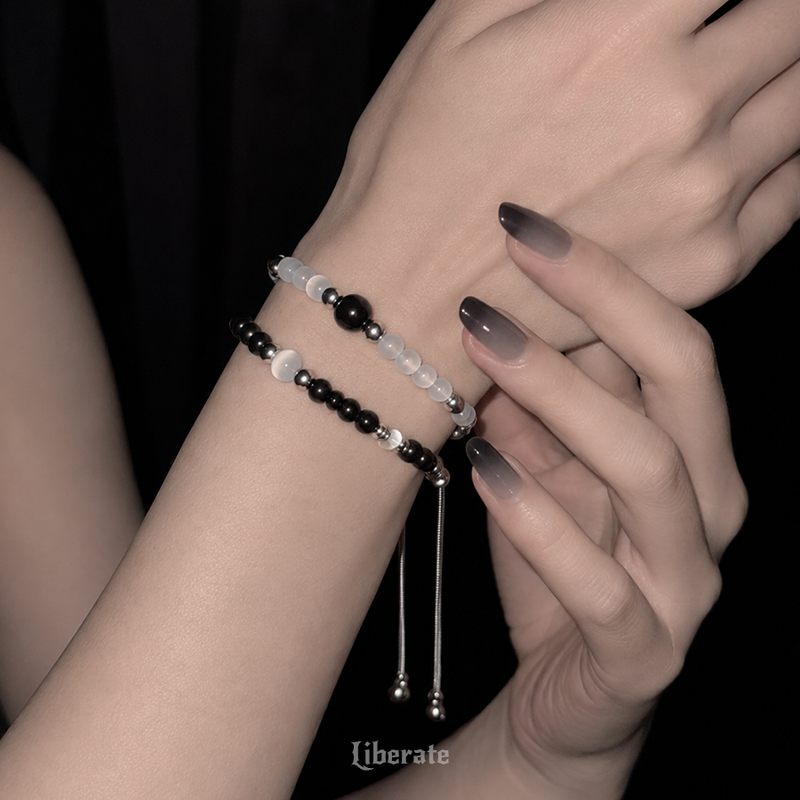 liberate（リベレイト）の「(UNISEX) [S.Steel] モノ ドロップ ビーズ ブレスレット（アクセサリー）」
