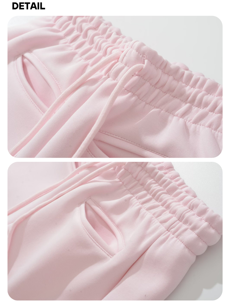 Sprinkle Curved Casual Sweat Pants