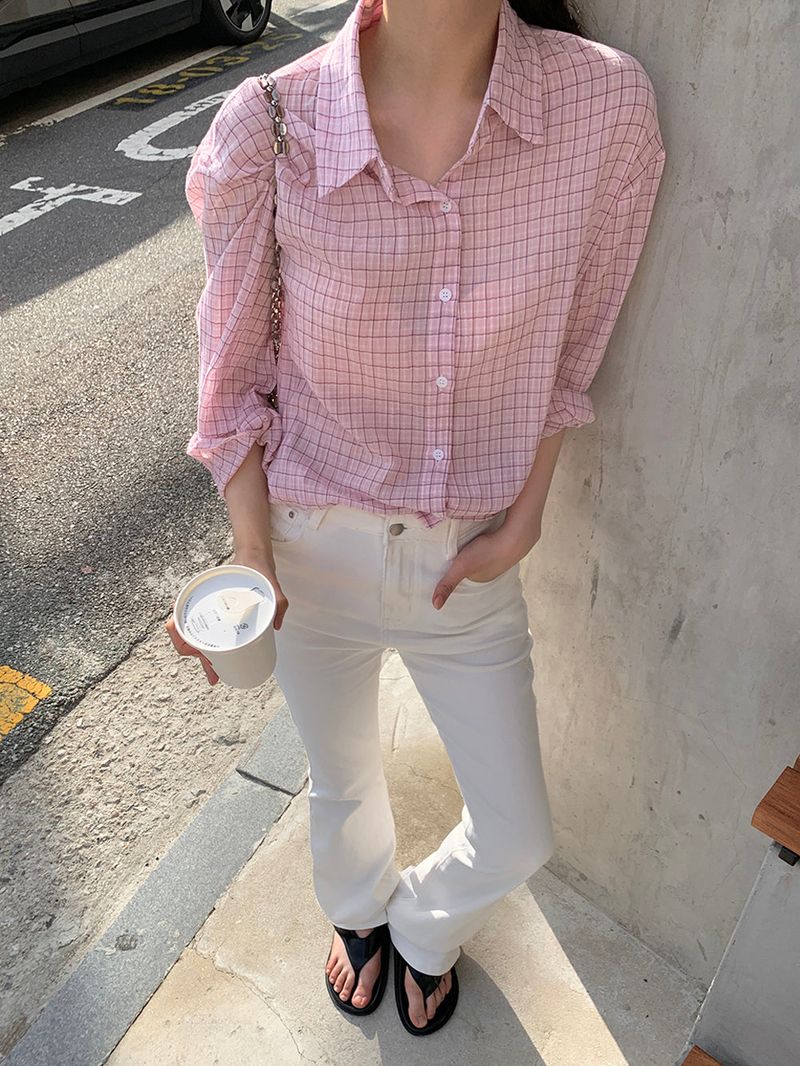 [MADE] Pontina Summer Checkered Shirt