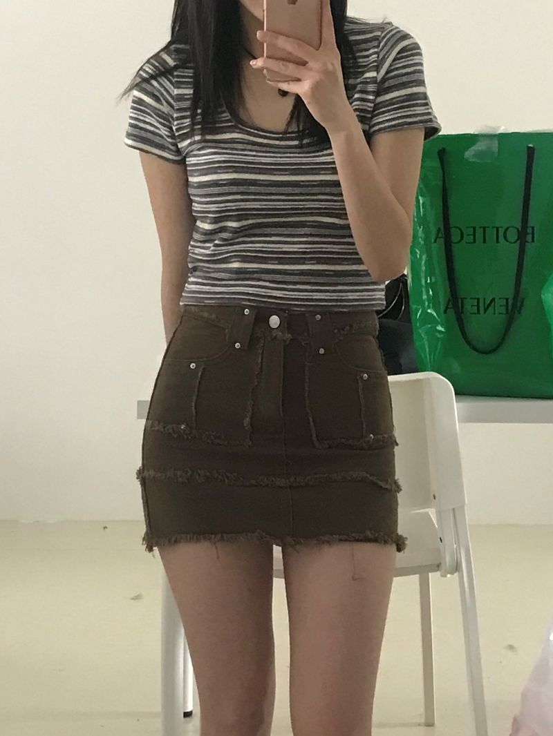 Brownie mini skirt