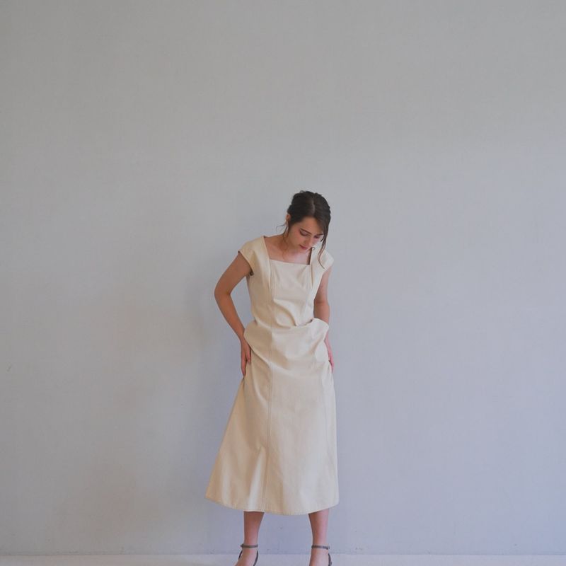 Square stitch onepiece