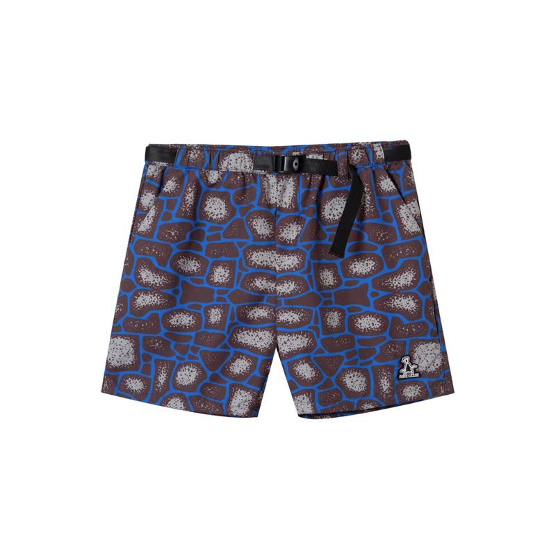 Stone Nylon Shorts - Green
