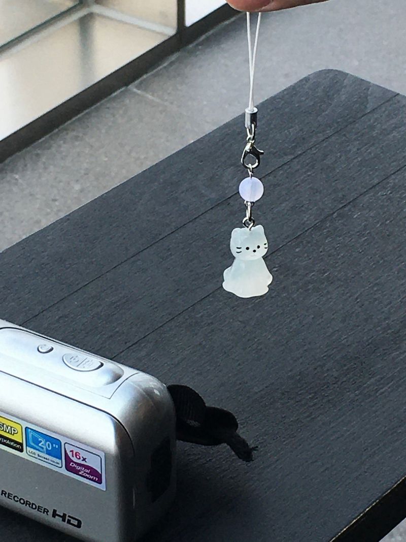 weather fairy cat keyring