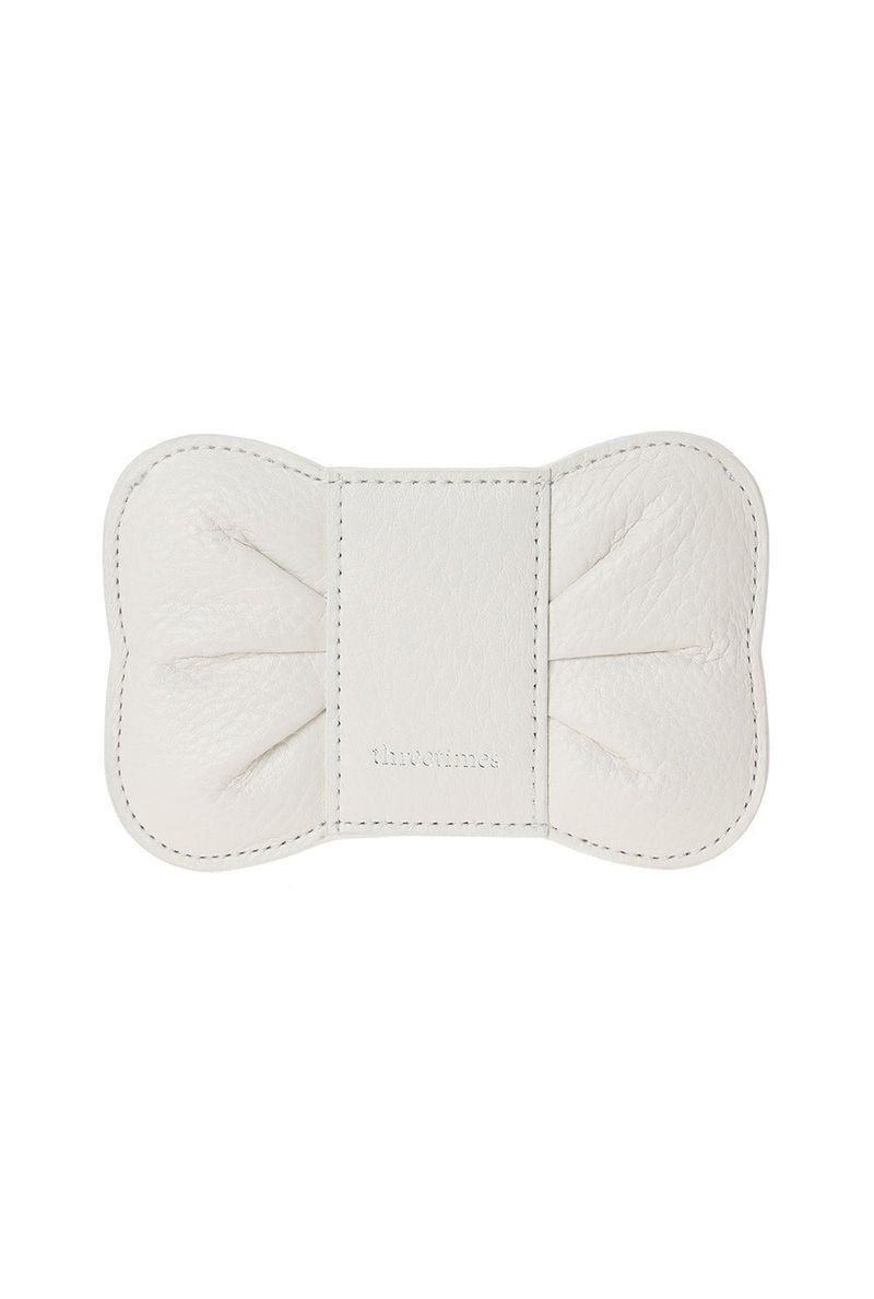 threetimes（スリータイムズ）の「【即日発送】Bow card holder（Smartphone Accessories）」