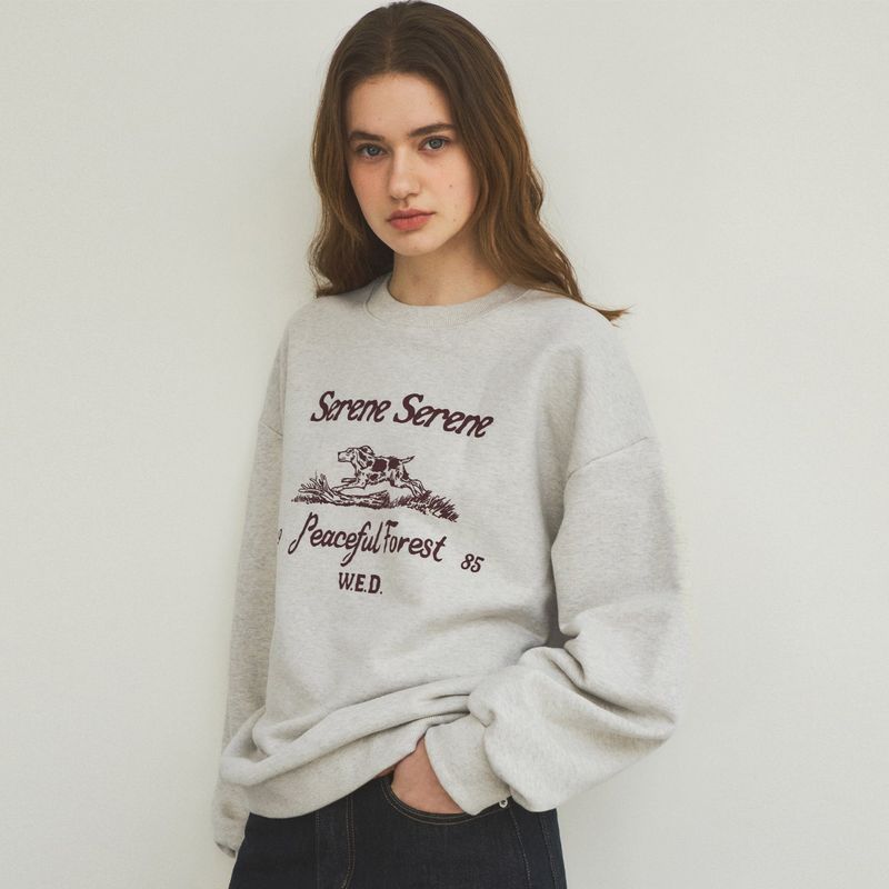 Howl FoxHound Sweatshirt_Oatmeal
