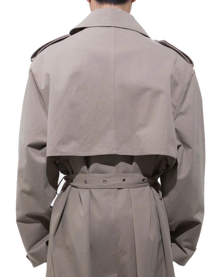 クラシックトレンチコート-BEIGE （送料込）- WooStore