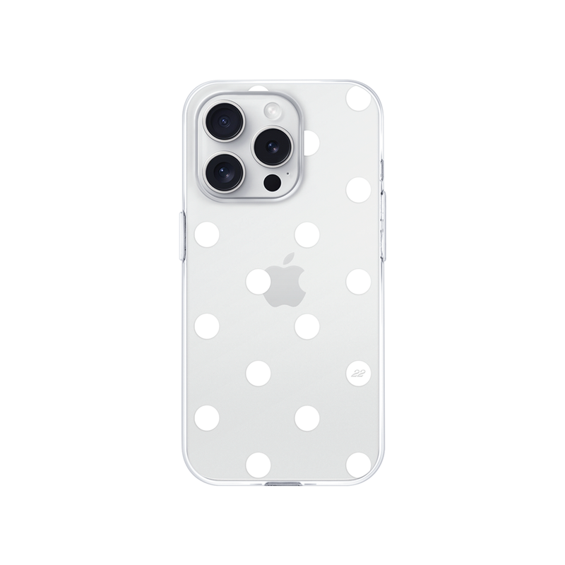 22haus（トゥートゥーハウス）の「22 dot jellhard - white（Smartphone Accessories）」