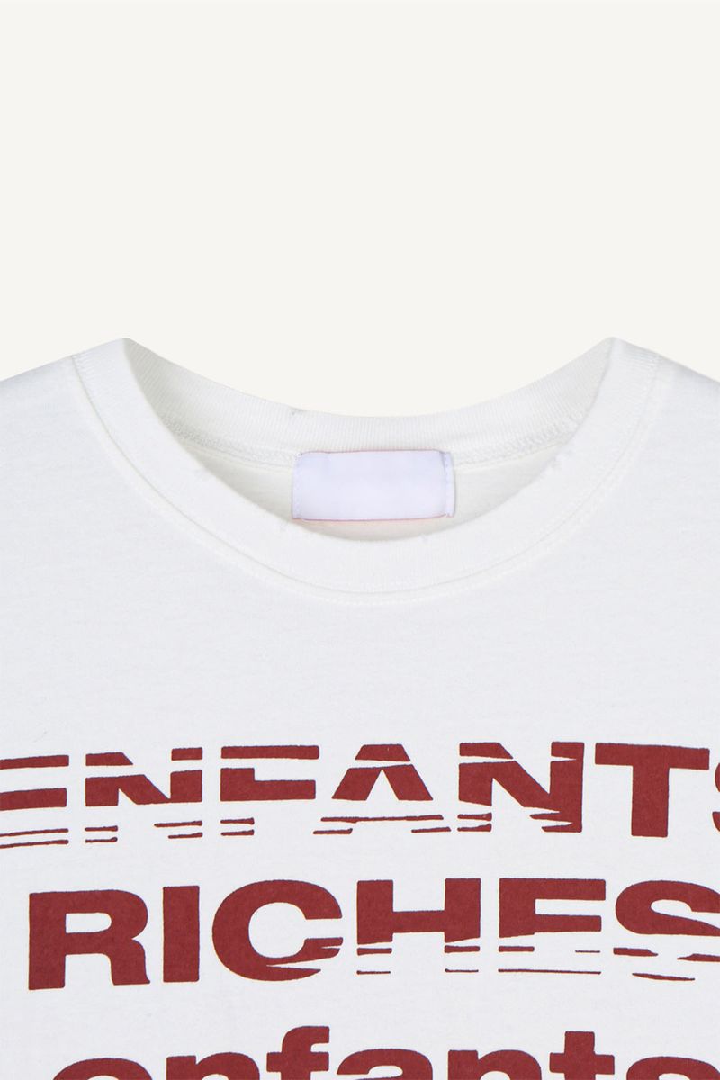 Rich Crack Print T-shirt