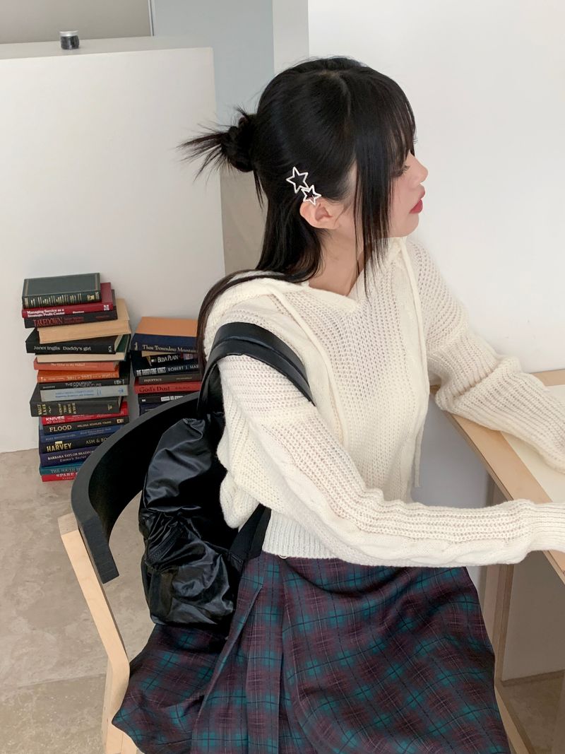WONDER WONDER（ワンダーワンダー）の「Killie Cubic Silver Star Hairpins（Hair Accessories）」