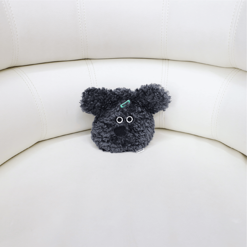 PAPA.GO.PAPA Black Sesame Piz Poodle Pouch Keyring