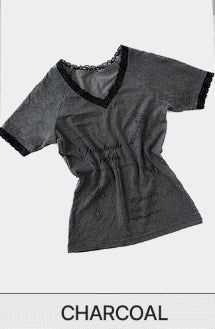 Epilogue Lace Slim Tee