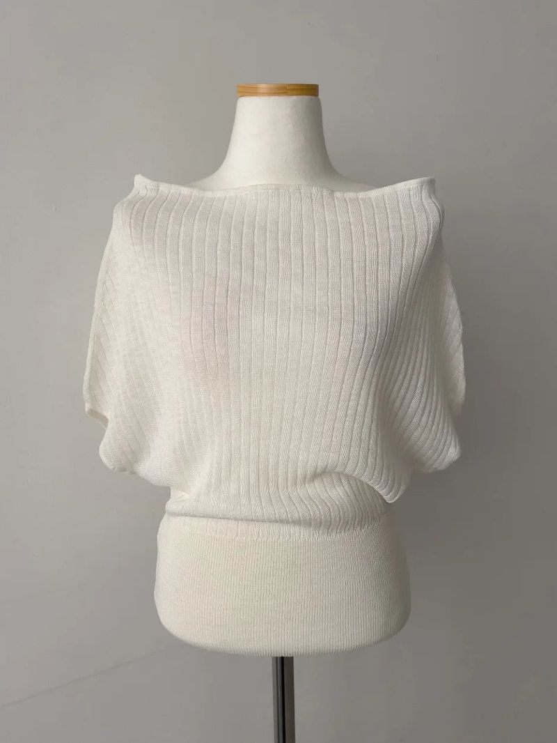 Viscose Off-ribbed Knit