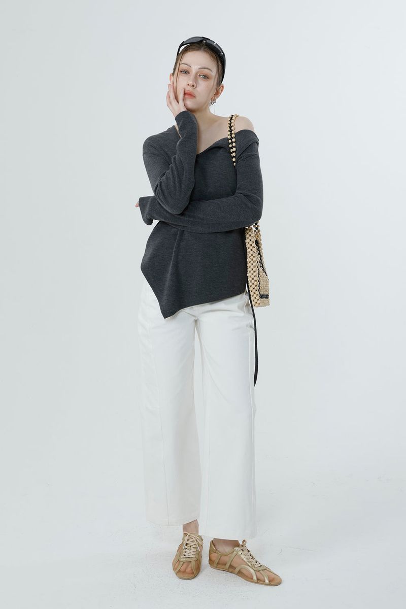 HANDKERCHIEF PANTS_WHITE