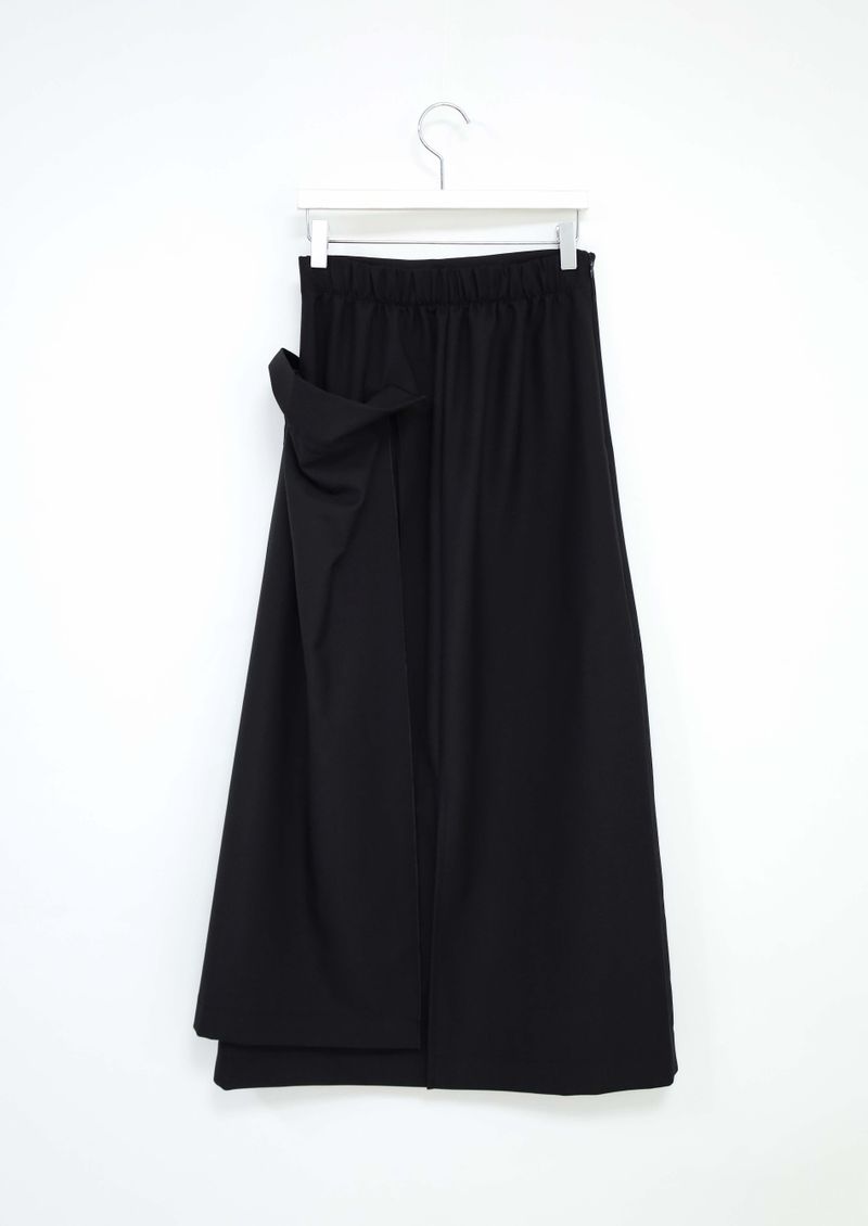 Wrinkle Layered Skirt