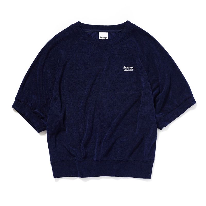 TERRY RAGLAN T-SHIRT_NAVY