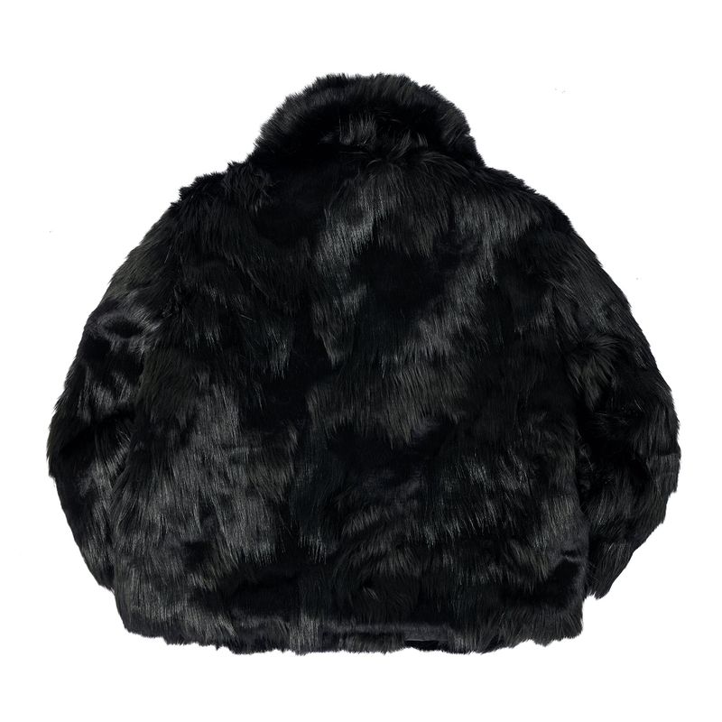 Popo fur jacket BLACK