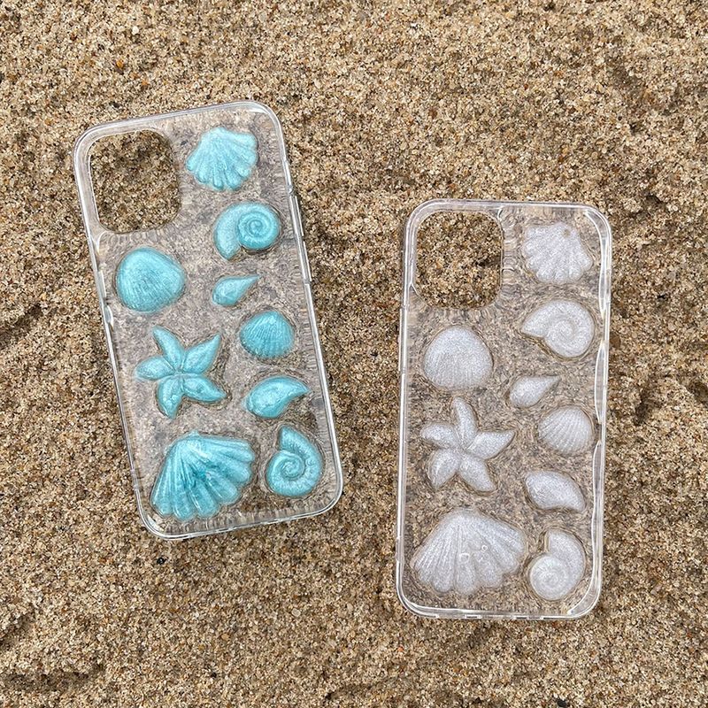 [MADE] Shellfish Resin Case (blue)