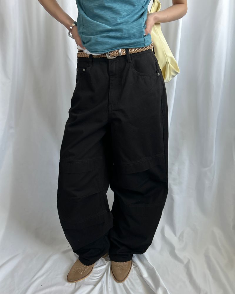 MDNC（エムディーエヌシー）の「020 コットンパンツ [ブラック]（パンツ）」