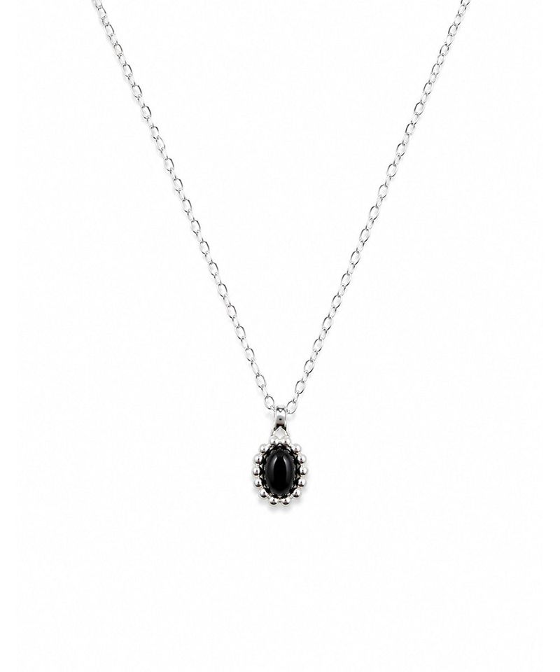 OVAL MINI NECKLACEㅣSILVER
