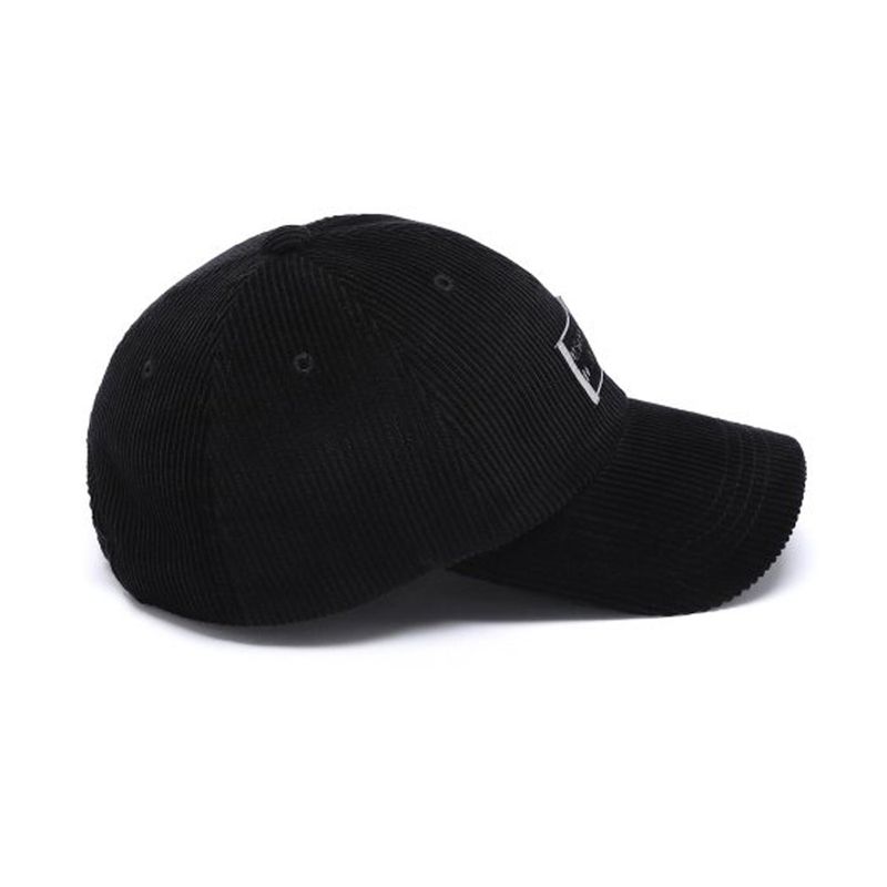 [ILLEDIT] CORDUROY LABEL BALLCAP BLACK