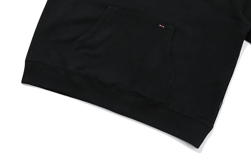 RECENT LOGO HOODIE_BLACK