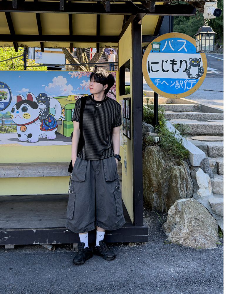 Durex Utility Cargo Bermuda Pants