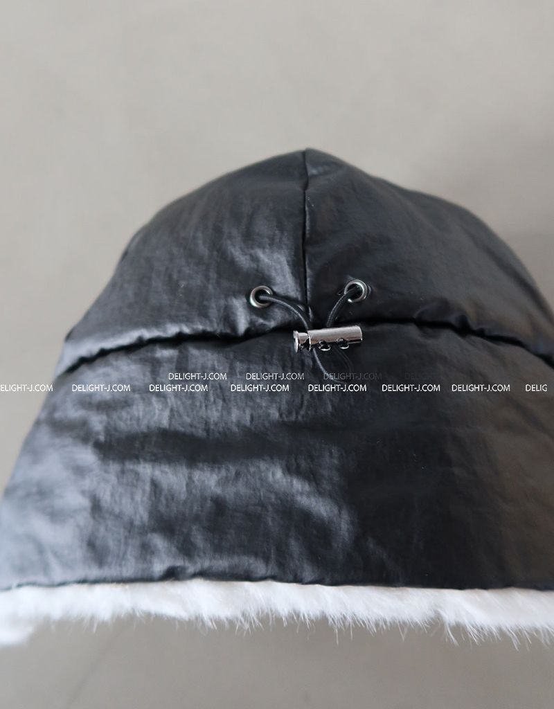 Roll-up Fake Fur Earned Truffle Hat
