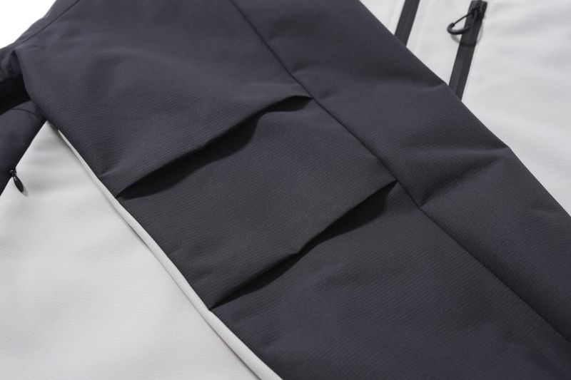 HOOD ZIP UP JACKET (charcoal mix)