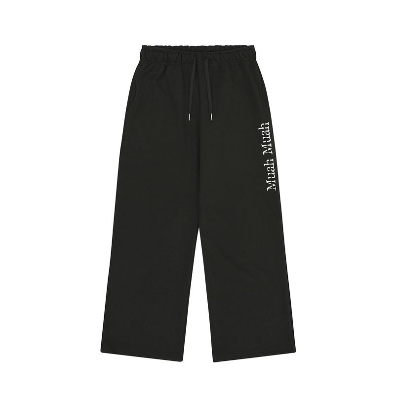 LOGO STITCH WIDE BANDING PANTS