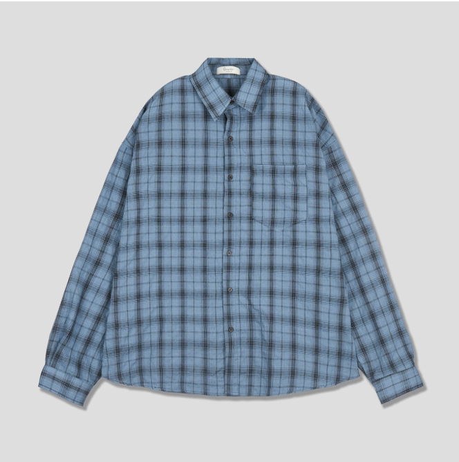 Oasis Wrinkled Check Shirt