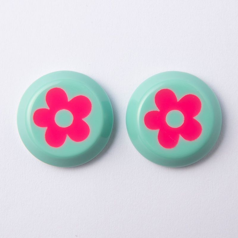 MY BOO(マイブー)の「Flower Button - mint(Accessories)」