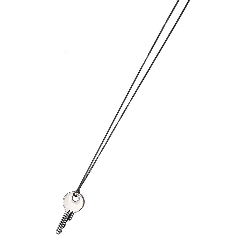 key charm necklace