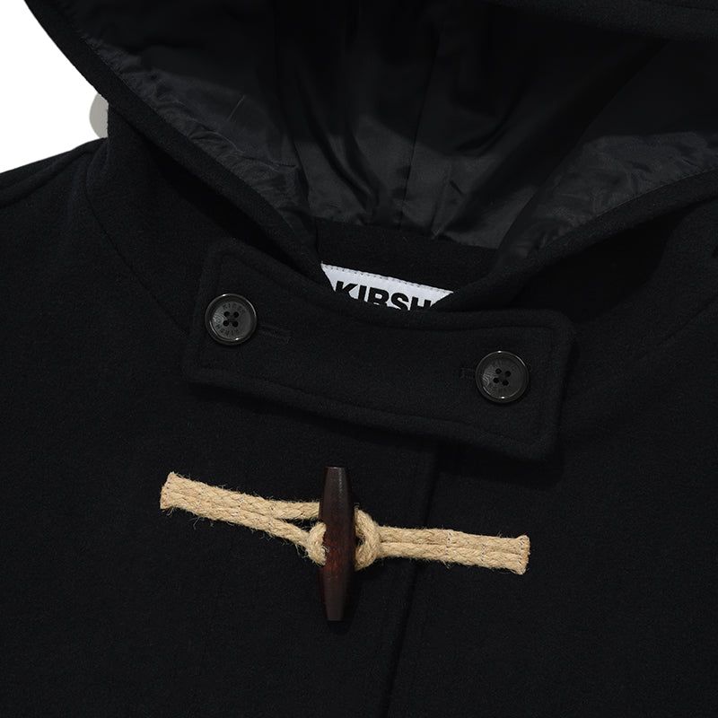 CHERRY HOODIE HALF DUFFLE COAT [NAVY]