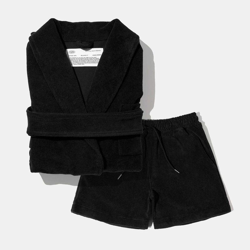 CPTS（シーピーティーエス）の「COMFY TERRY ROBE SETS_BLACK（Setup）」